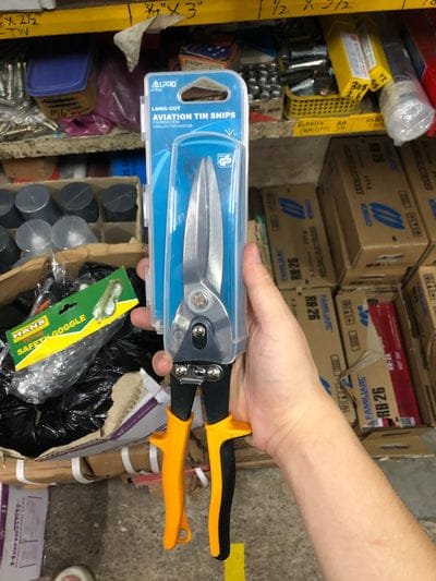 Allpro Long Straight Cut Aviation Tin Snips | AVS-A01060 (#01060)