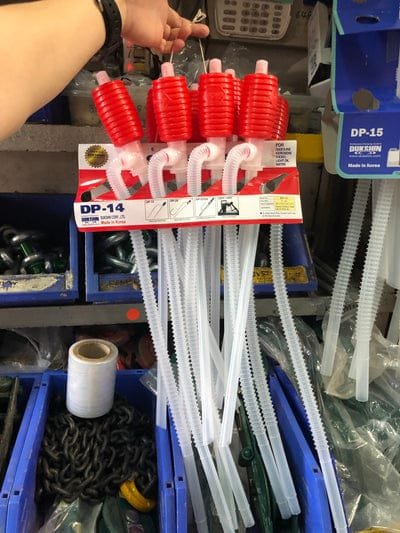 Dukshin (Korea) 7L/min Small Orange Hand Pump