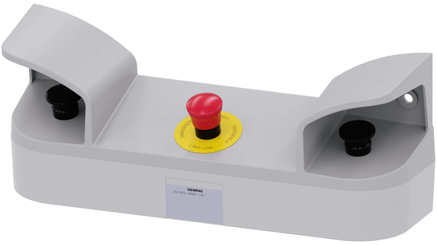 Siemens 3 Button Safety Two Hand Control Switch, Grey, SIRIUS ACT 3SU18 Series