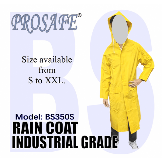 "PROSAFE" Industrial PVC Raincoat