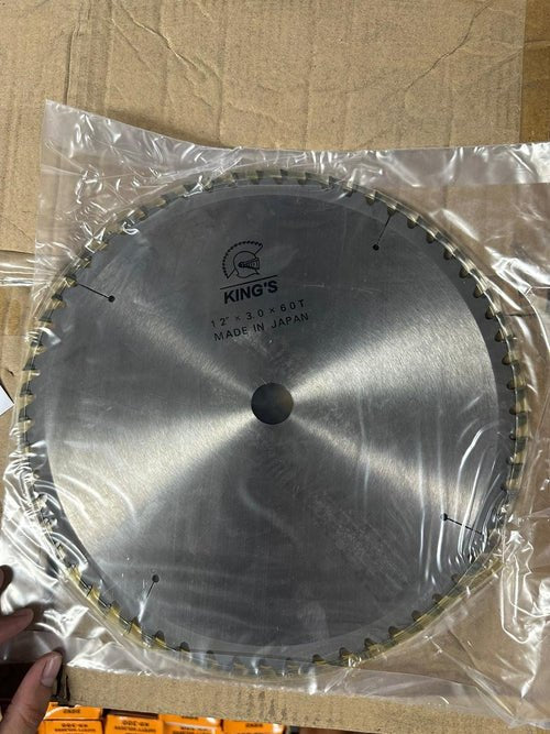 KING'S WOOD SAW BLADE 12"X60T | MODEL: SBW-K12060