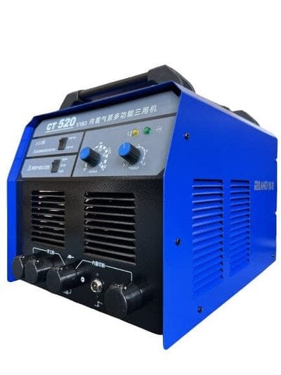 Riland CT520 3-in-1 Multi Process Welding Machine (MMA/TIG/CUT) C/W Compressor, Accessories | Model : W-CT520