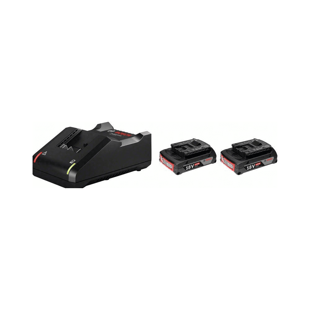 Bosch 18V Starter Kit 2×2.0Ah + AL1860CV Charger