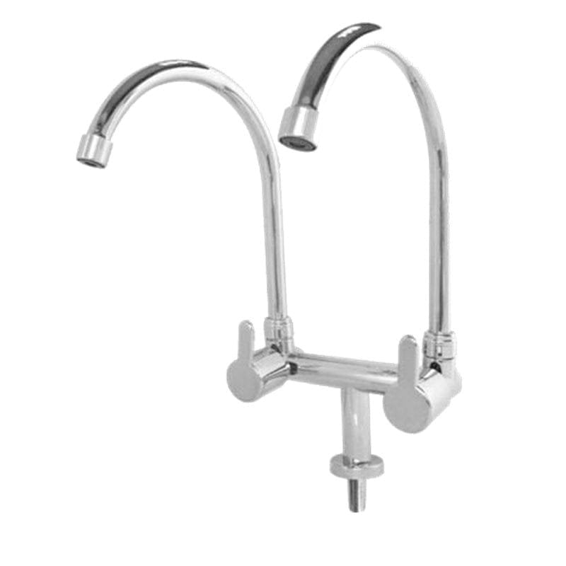 Showy Quarter-turn Twin Spout Sink Tap 3020 | Model : SHOWY-3020