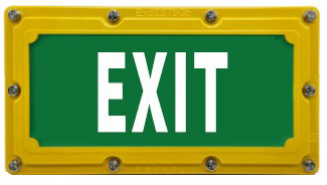 PNE TEX780 Exit Sign Explosion Proof