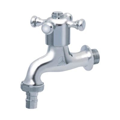 Showy Chrome Plated Hose Union Bib Tap - 2555uc-20 | Model : SHOWY-2555UC-20