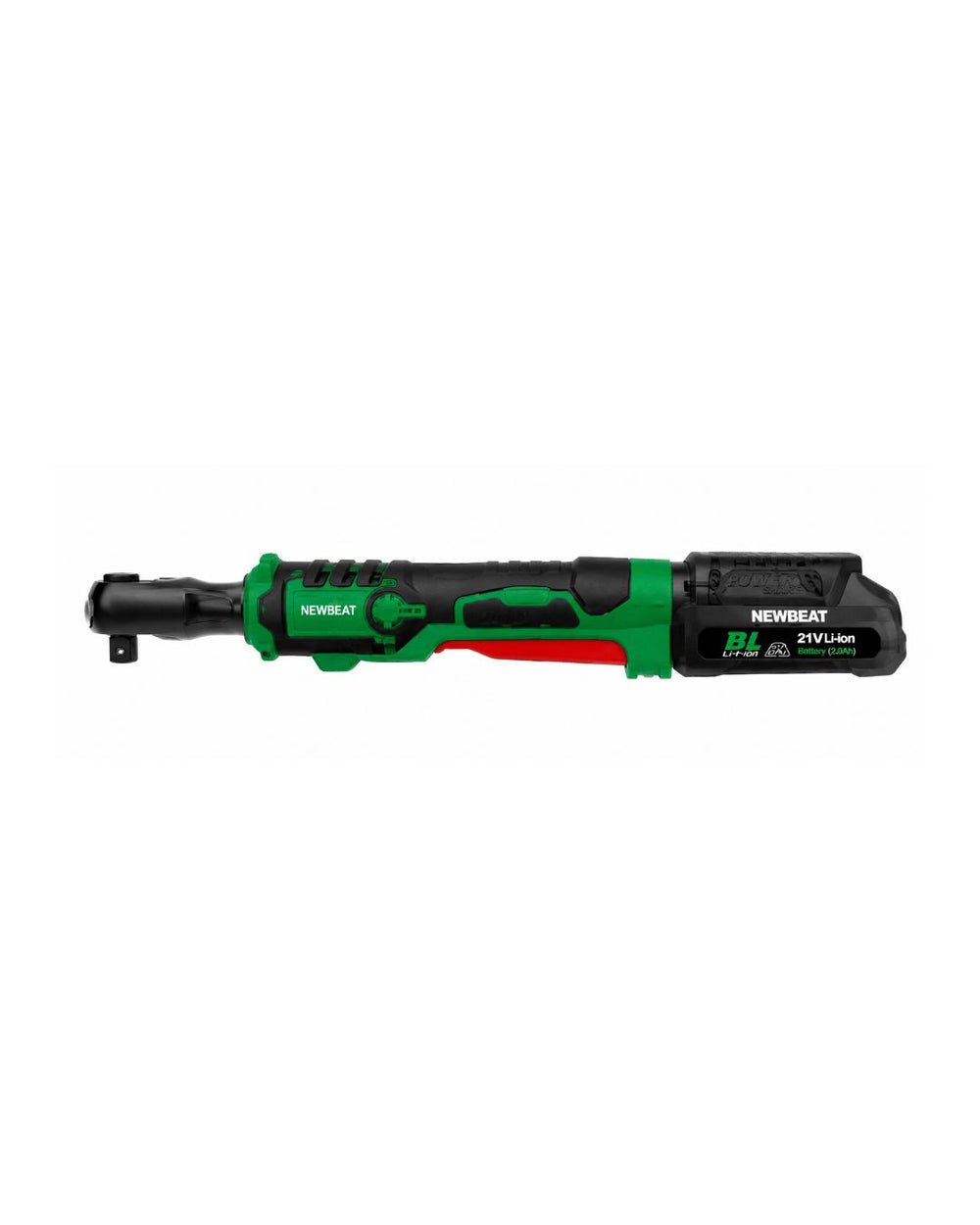 Newbeat 21v Cordless Ratchet Wrench 100 N.m (Bl) C/W 2 Battery 2.0ah & 1 Charger ?| Model: NBT-CRW-21A-BL