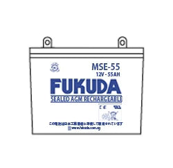 Fukuda ES18-12V Sealed AGM M/F Battery