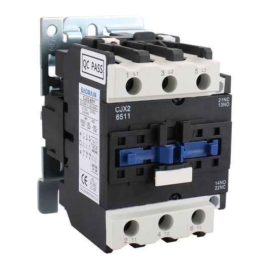 Baomain CJX2-6511 110V 50/60HZ Motor Control AC-3 30KW 65A 3P 3 Pole AC Contactor