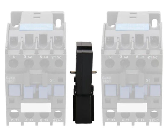Baomain Interlock for Keeping Both Contactors from Moving at The Same Time CJX2 Black
