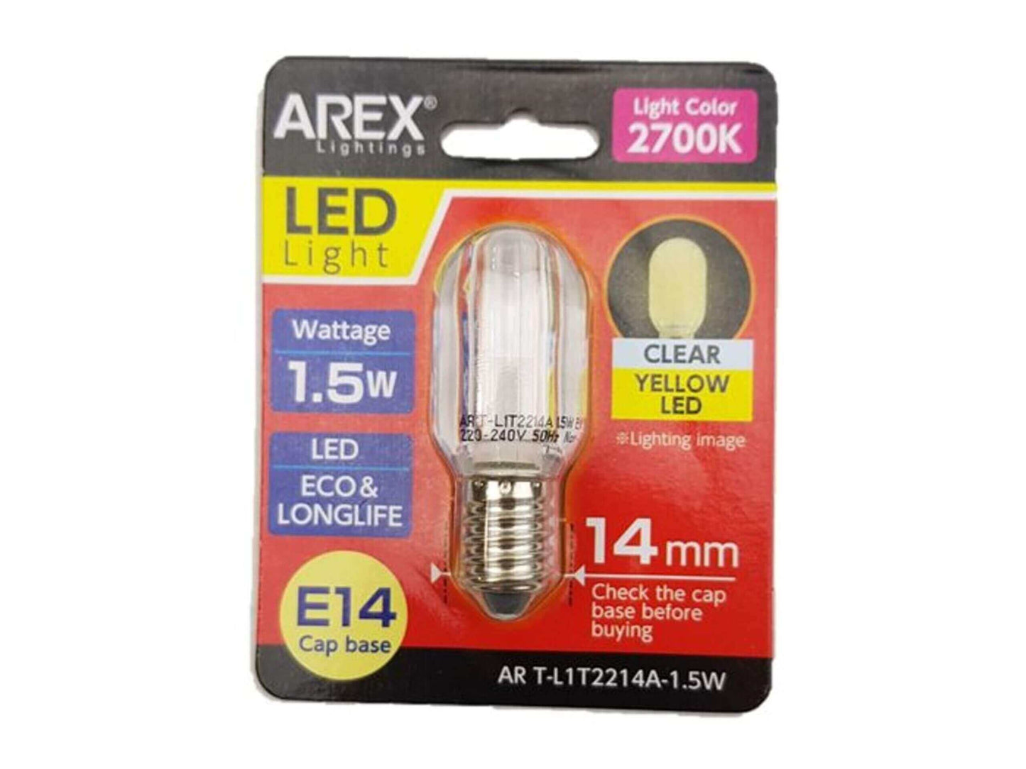 Arex AR T-L1T2214A-1.5W E14  Non Dimmable Led Bulb