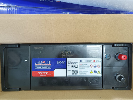 Asahi MF N-120 - 12V120AH(135F51) - 669 CCA Battery