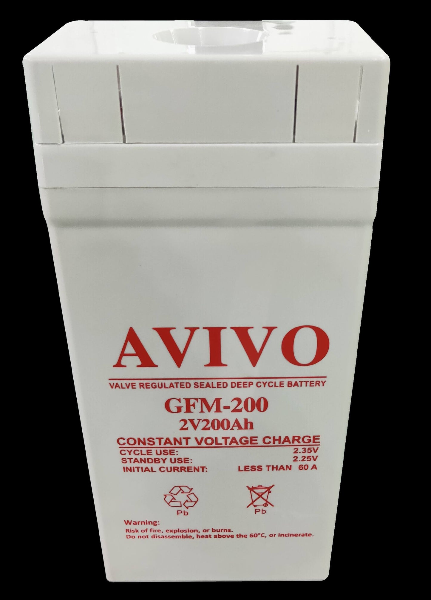 Avivo GFM Series Seal Lead Acid Battery-EXIT/Emergency-DELIGHT OptoElectronics Pte. Ltd