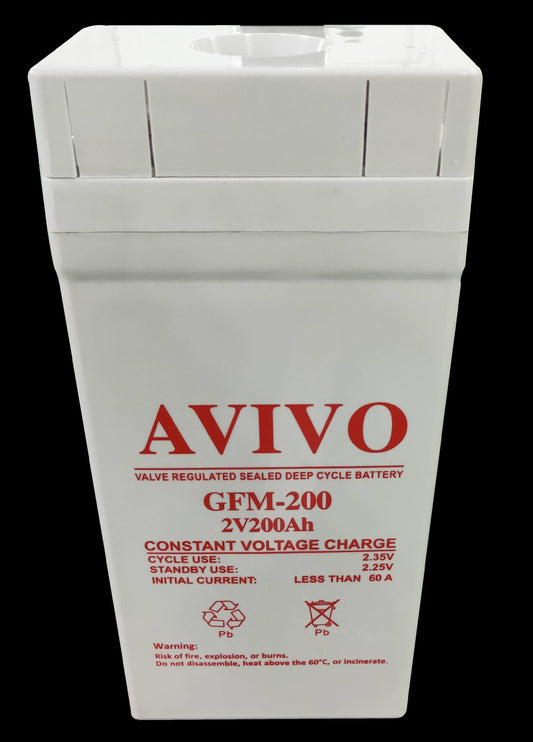 Avivo GFM Series Seal Lead Acid Battery-EXIT/Emergency-DELIGHT OptoElectronics Pte. Ltd