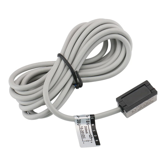 Baomain Air Cylinder Magnetic Sensor Switch CS1-F DC10-30V 200mA 10W NO Function with LED Indicator