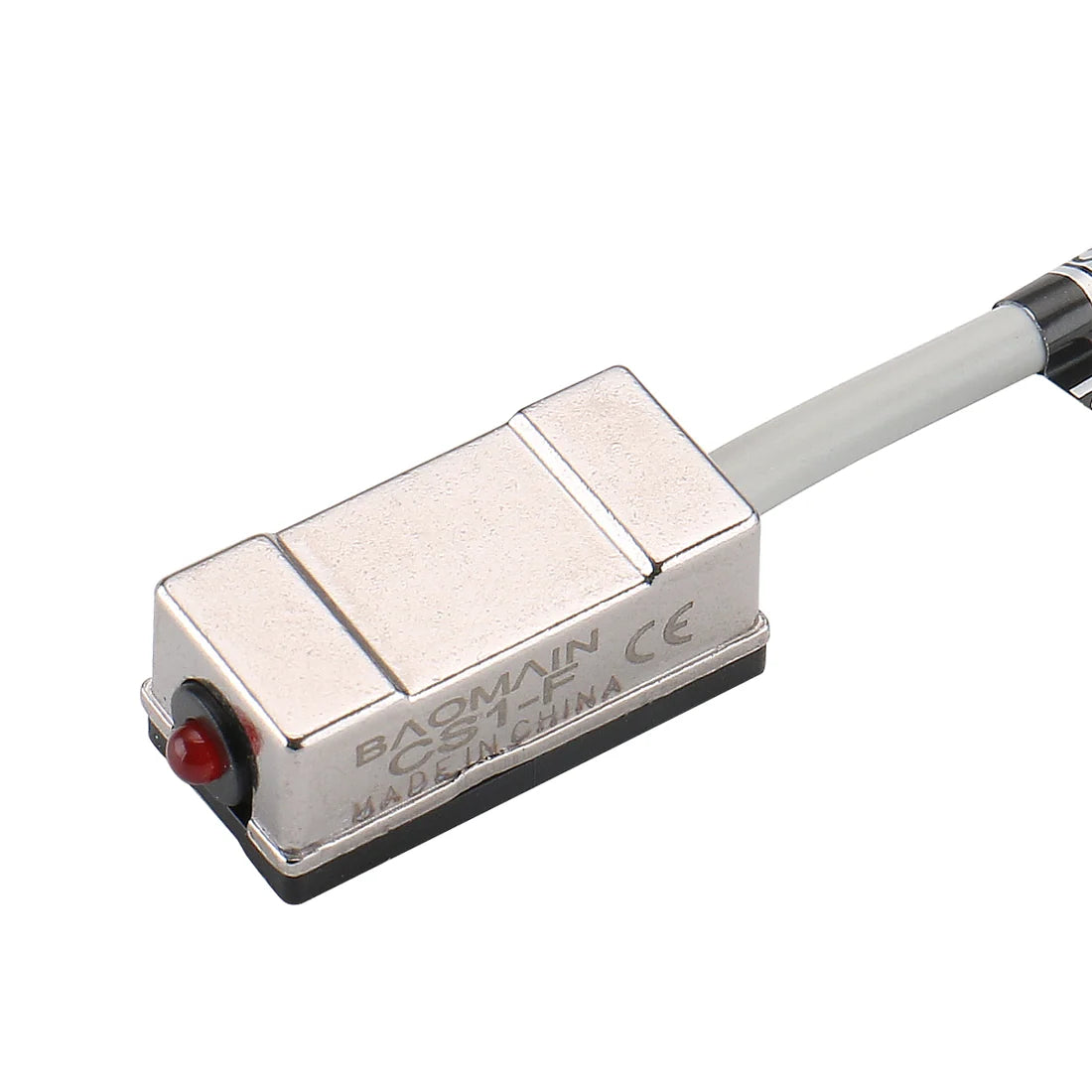 Baomain Air Cylinder Magnetic Sensor Switch CS1-F DC10-30V 200mA 10W NO Function with LED Indicator