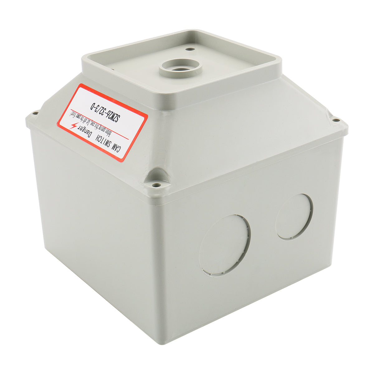 Baomain Master Switch Exterior Box LW28-32/3D Work for Universal Rotary Changeover Cam Switch LW28-32 660V 32A 3 Position 3 Phase