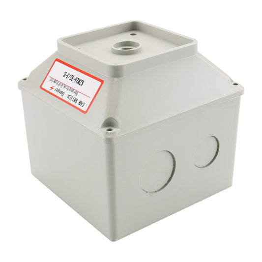Baomain Master Switch Exterior Box LW28-32/3D Work for Universal Rotary Changeover Cam Switch LW28-32 660V 32A 3 Position 3 Phase
