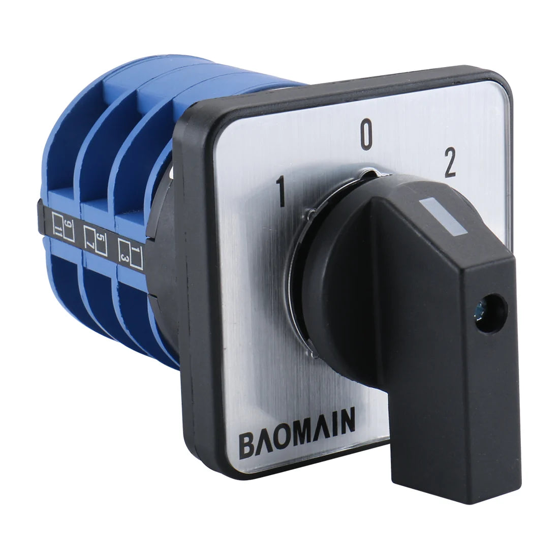 Baomain Rotary Cam Changeover Switch LW28-32/D303.3 AC 660V 32A 12 Terminal 3 Phase