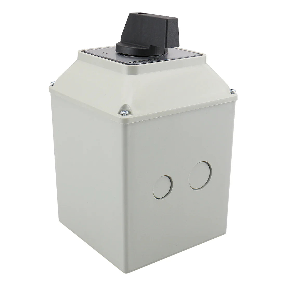 Baomain Universal Rotary Changeover Switch LW28-125/D303.3D with Master Switch Exterior Box LW28-125/4 660V 125A 3 Position 3 Phase