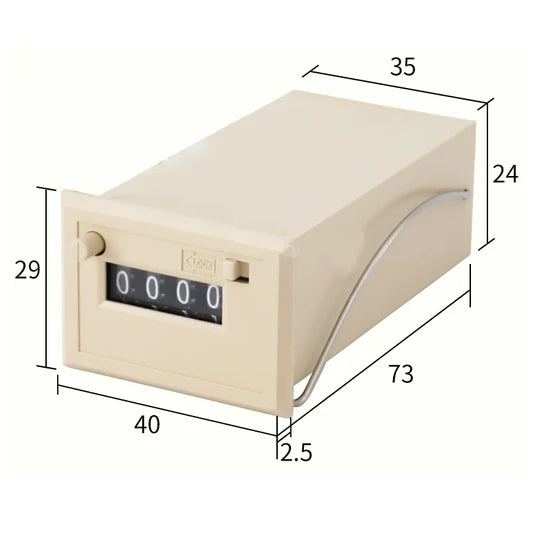 Baomain Magnetic Counter CSK Series