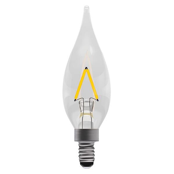 [EU] Bell Lighting LED Non Dimmable 2700K Filament Bent Tip Candle and Chandelier