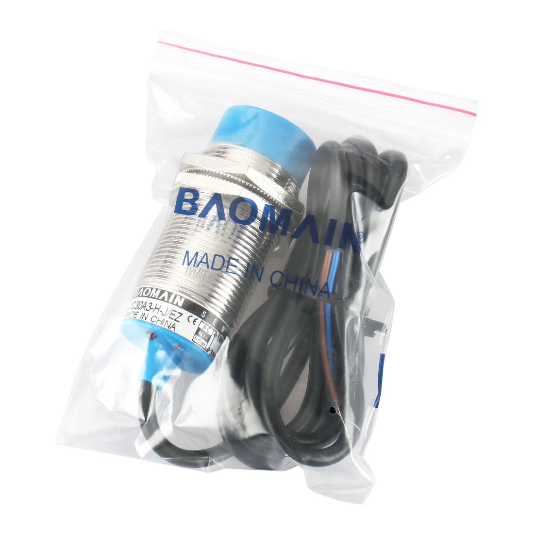 Baomain Capacitance Proximity Sensor Switch AC 90-250V 400mA Detector 20mm 2-wire