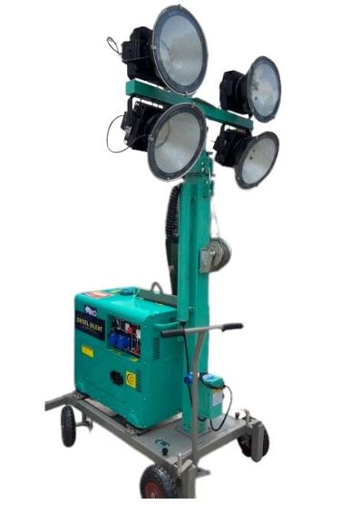 Aiko Tower Light Come with 5KW Generator With Round LED 200Wx4 | Model : CNZM-12-2004