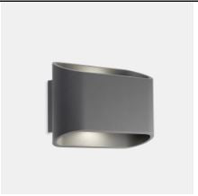 LEDSC4 DIAGO OUTDOOR WALL LIGHT 9.8W, 3000K, 96° FLOOD,IP65 ALUMINUM C/W NON-DIM DRIVER