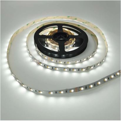 [China] LY SMD2835 120LEDs/m strip. 24W/m. IP20. 3000K. 5m/reel,