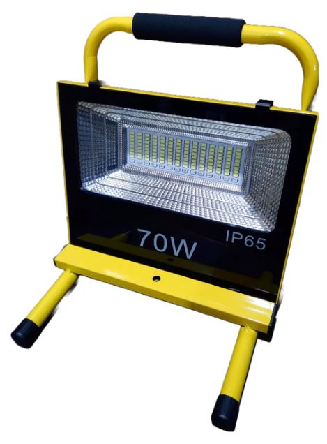 Aiko 70W LED Rechargeable Sport Lamp Flood Light | Model : LED-GYRLF70A2