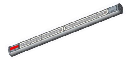 LUMENEX LLP-80W-EM 5000K With Emergency Explosion Proof Linear Light