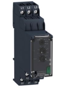 Schneider Electric Phase Monitoring Relay, 3 Phase, DPDT, 100V ac, DIN Rail RS Stock No.: 179-9432 Mfr. Part No.: RM22TA33 Manufacturer: Schneider Electric