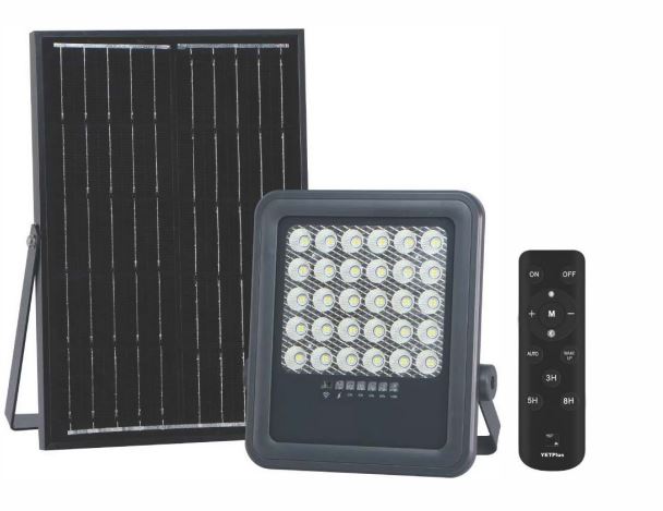Nikkon JD6001 100W 3000K Solar Flood Light – DELIGHT OptoElectronics ...
