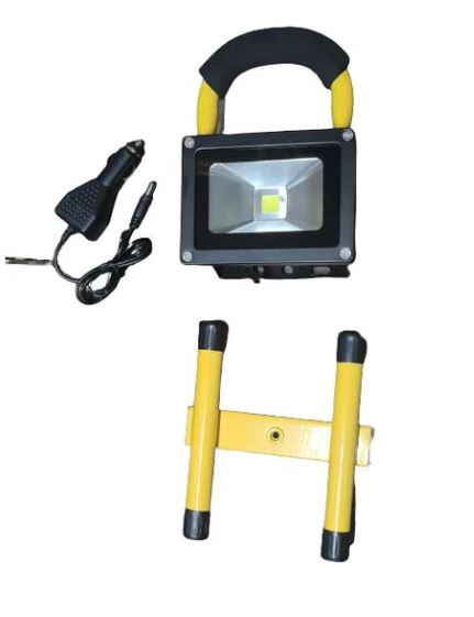 Aiko 10W LED Rechargeable Sport Lamp Flood Light | Model : LED-GYRLF10A2