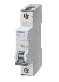 Siemens Sentron 5SY6 MCB, 1P, 6A Curve C, 230V AC, 72V DC, 6 kA Breaking Capacity