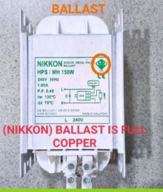 Nikkon Ballast 150w MH HPS Metal Halide Ballast