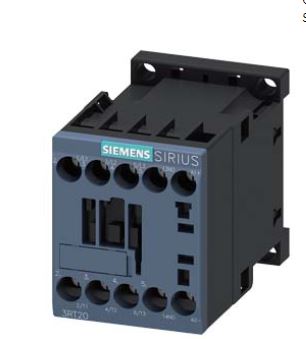 Siemens SIRIUS 3RT2 Contactor, 24 V dc Coil, 3-Pole, 7 A, 3 kW, 3NO, 400 V ac