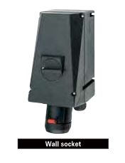 Ceag GHG514 4407 R3001 WALL SOCKET 500V 63A 4 UNITED