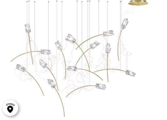 Slamp TULIP SUSPENSION 14 FREE-STANDING Suspension Lamp