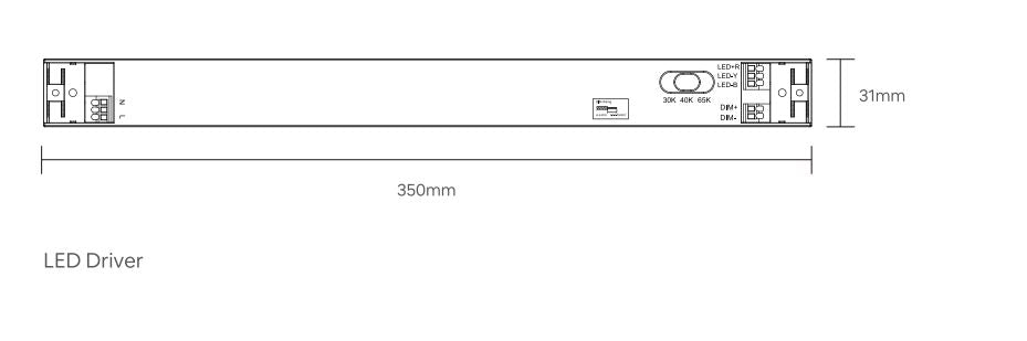 MEGAMAN Dimmmable Professional Backlit Panel x4Pcs-Fixture-DELIGHT OptoElectronics Pte. Ltd