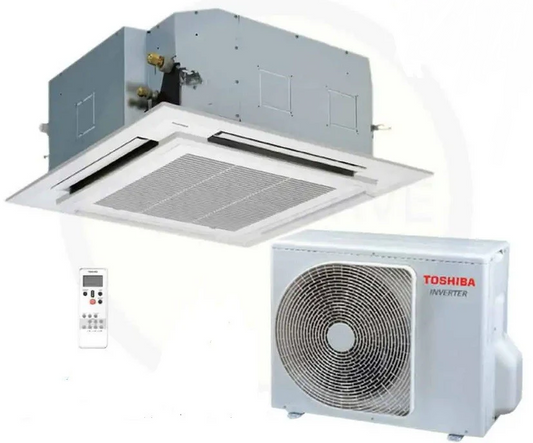 Toshiba Single Split Inverter Ceiling Cassette Air Conditioner – System 1 (4 Ticks)