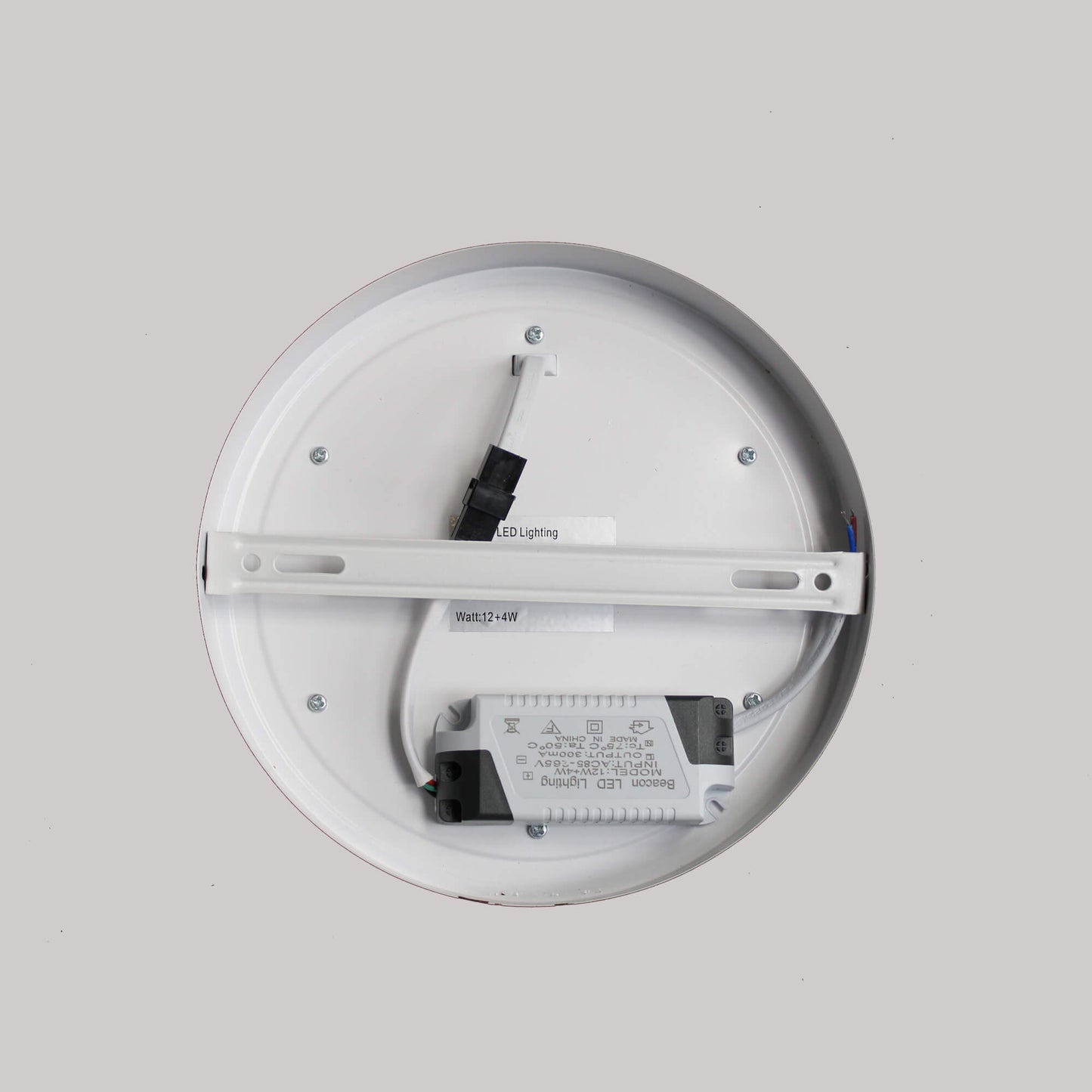 BK IP40 White Tri Colour Ceiling Light