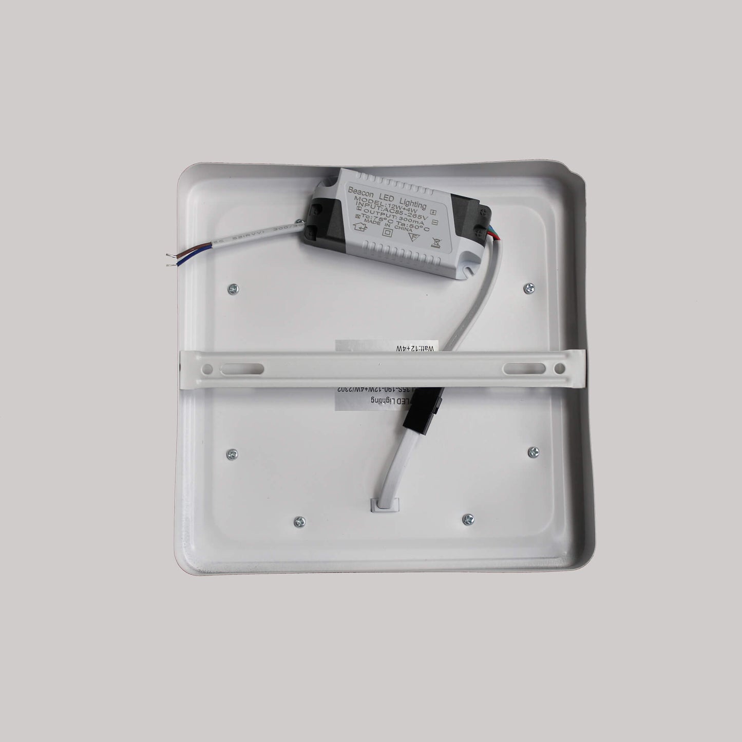 BK IP40 White Tri Colour Ceiling Light