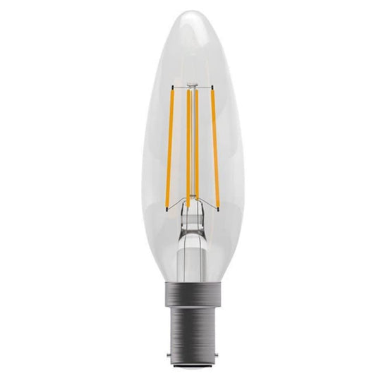 [EU] Bell Lighting LED Filament 4W Dimmable Candle x10Pcs