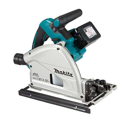 Makita 18 + 18V LI-ION 165mm Brushless Plunge Cut Saw, DSP601Z (Bare Unit) DSP601Z