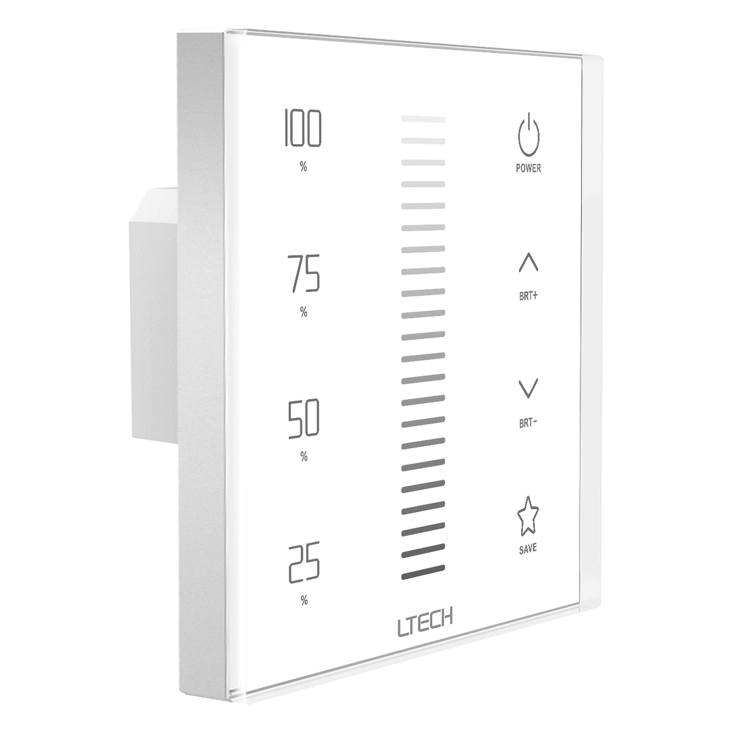 [China] LTECH E1S-AD 0-10V Wireless Dimming E-Series Touch Panel x 8Pcs