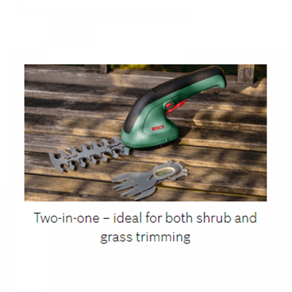 Bosch EasyShear Professional Cordless Shrub and Grass Shear Set