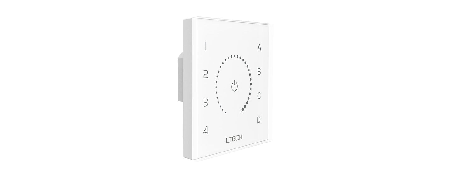[China] LTECH EDT Series DALI Dimming Touch Panel x4Pcs