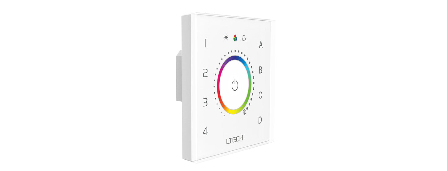 [China] LTECH EDT Series DALI Dimming Touch Panel x4Pcs